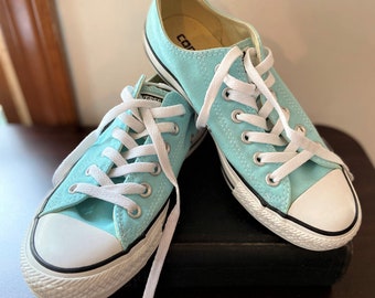 high top converse turquoise