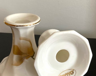 Set of Two TOYO Japan Candlestick Holders, Japanese