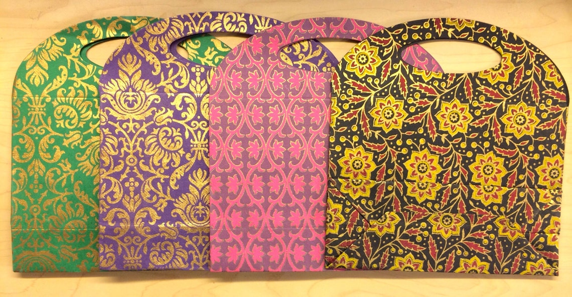 Handmade Small Gift Bag Indian Wedding Favor Party Gift Bag Etsy