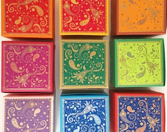 Cake box, Wedding favor box, Indian wedding box, Cupcake box, Favor Box, Indian wedding, Mithai box, Diwali sweets box