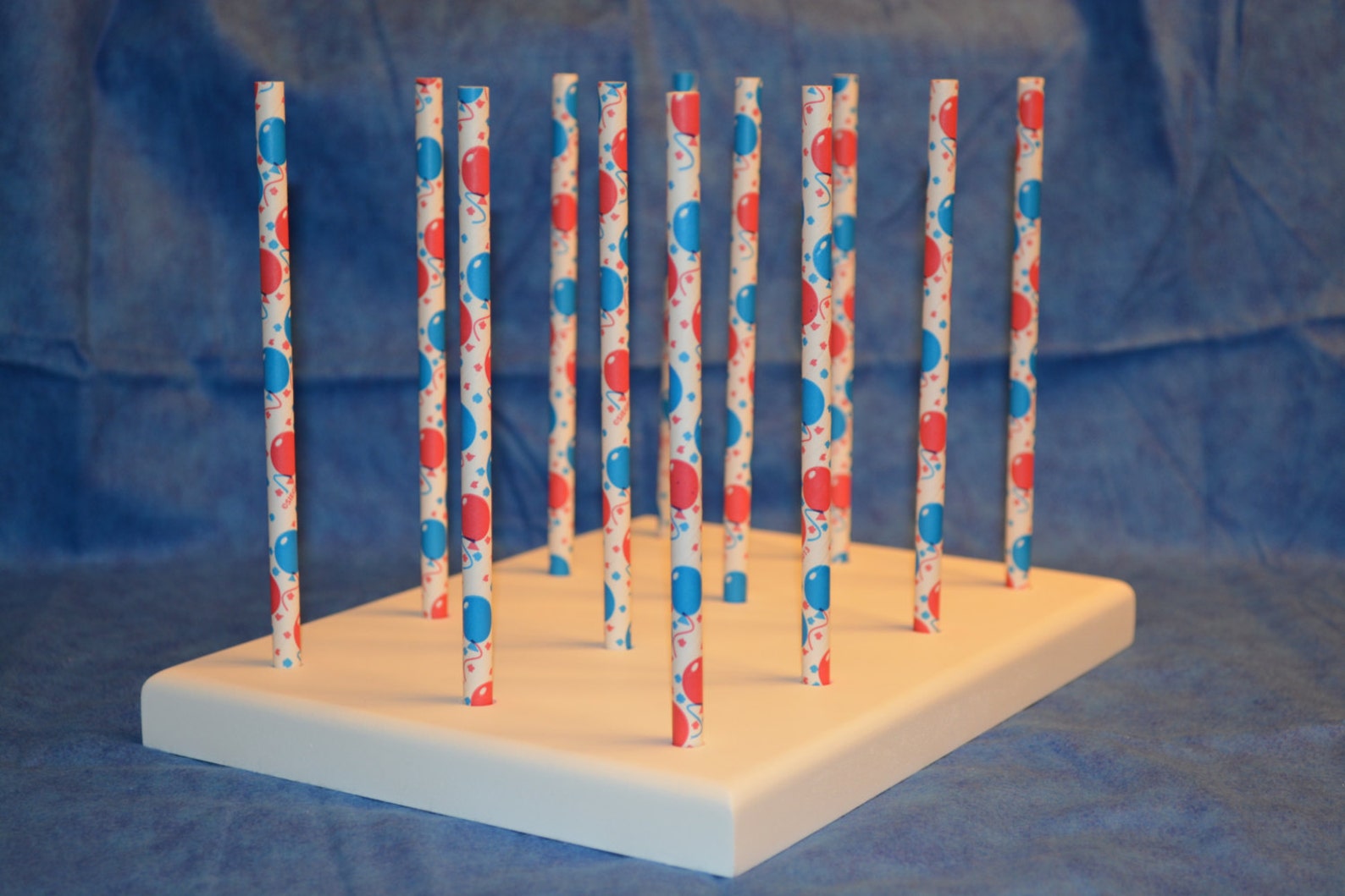Handcrafted 12 Hole Paper Straw Cake Pop Stand Holder Pops Etsy