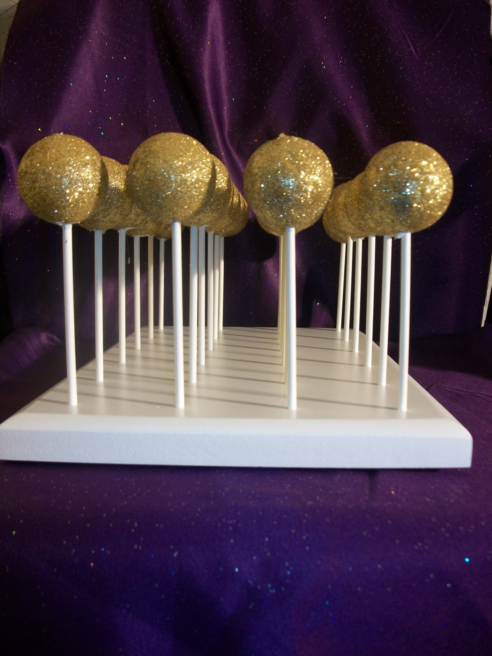Handcrafted 24 Hole Cake Pop Stand Holder Pops Etsy