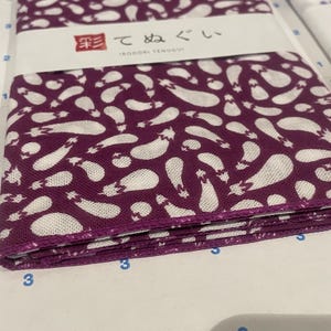 Tenugui Japanese Hand Towel 100% Cotton Set C