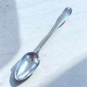 Antique 1815, Georgian, Sterling Silver, Souvenir Tea Spoon, King George III, London, England, Silverware, Stamped