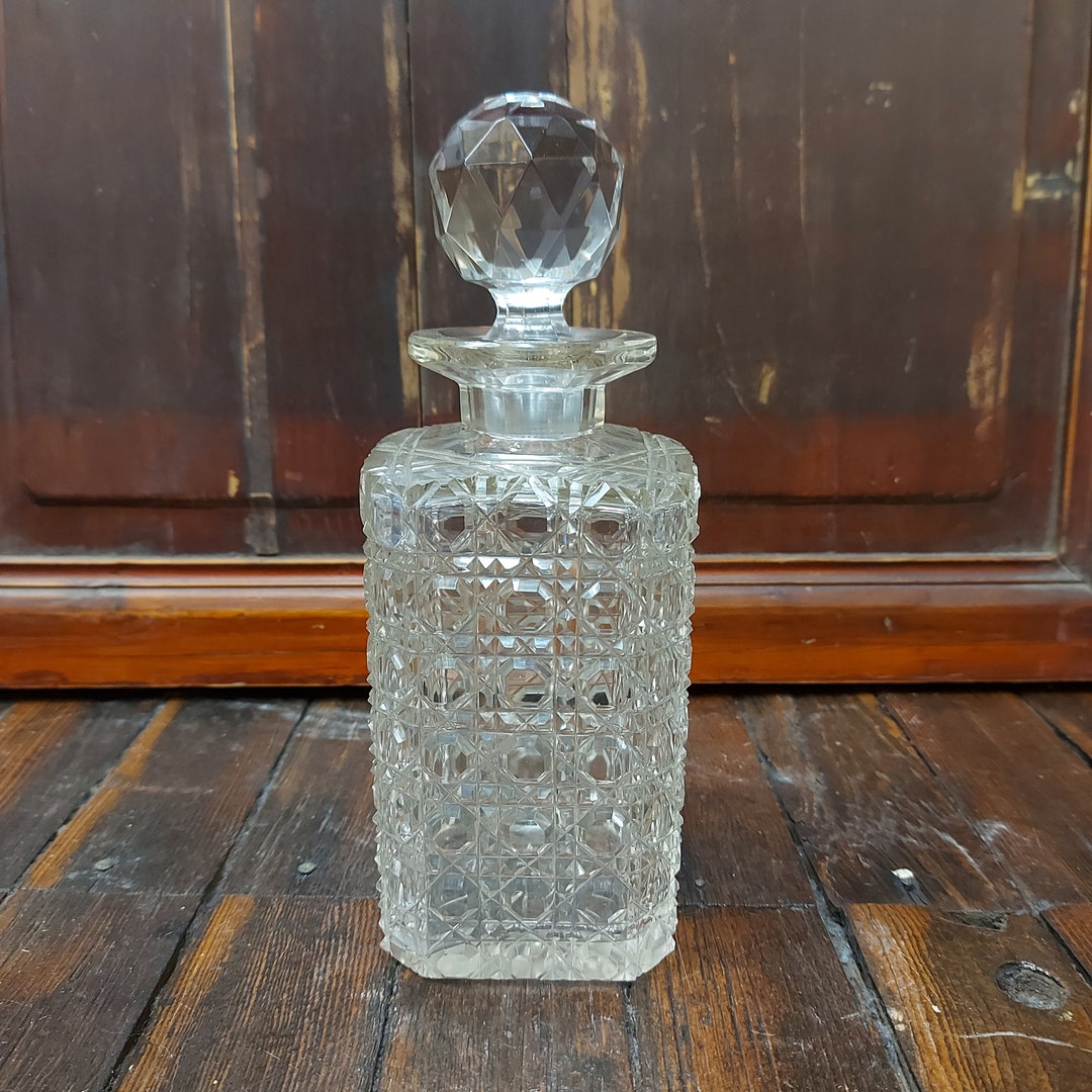Vintage Baccarat Cut Glass Decanter, Most Likely Circa 1920s Etsy