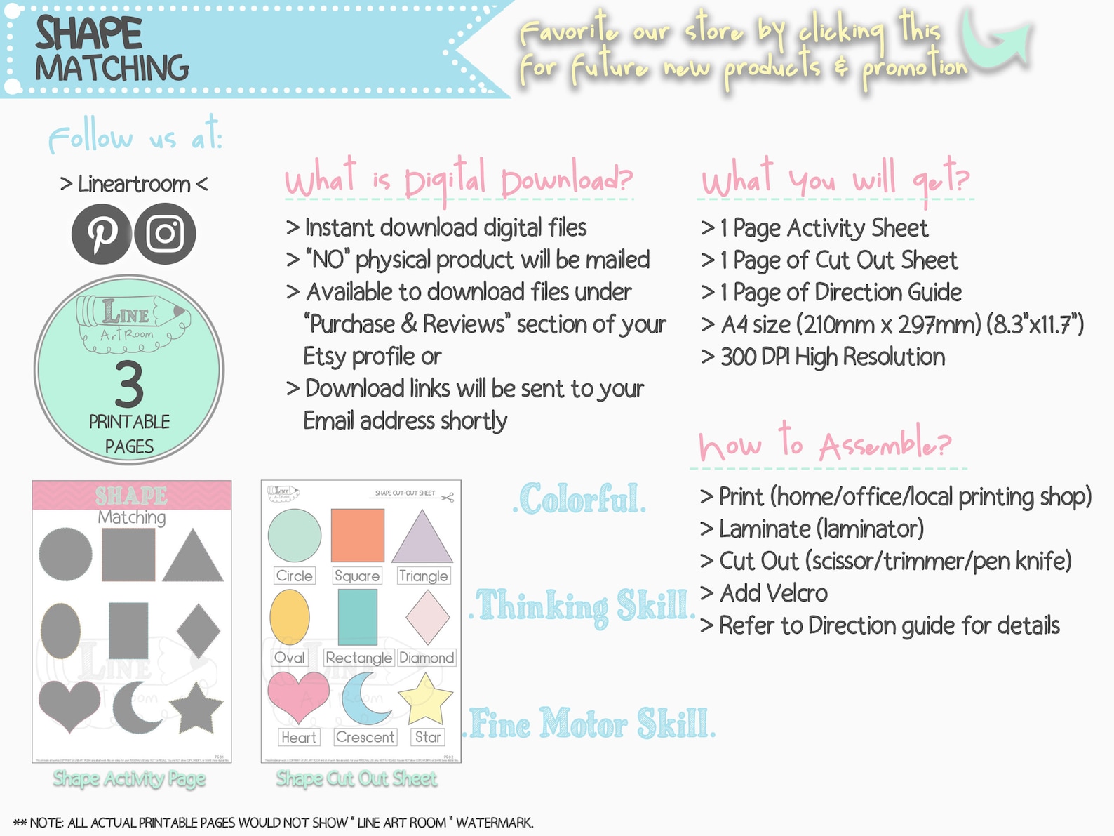 Learning Shapes Matching Montessori Printable for Toddler - Etsy Singapore