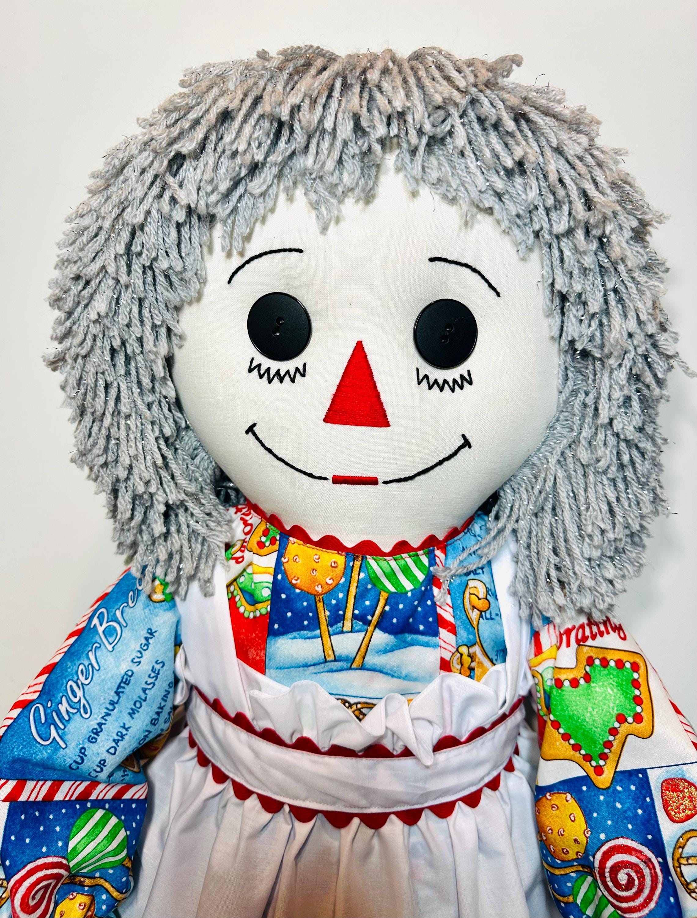 Custom Order for Pair of Granny Raggedy Ann and Andy Dolls - Etsy