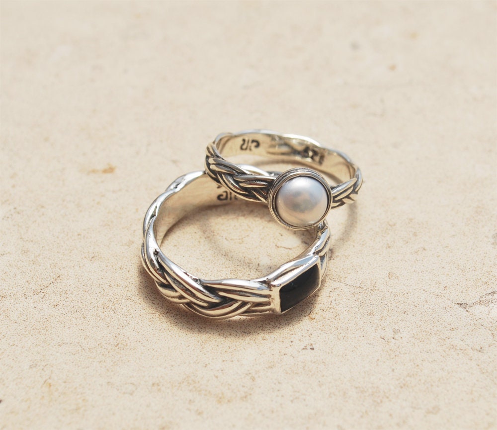 Couples Wedding Bands His and Hers Wedding Bands Wedding Etsy