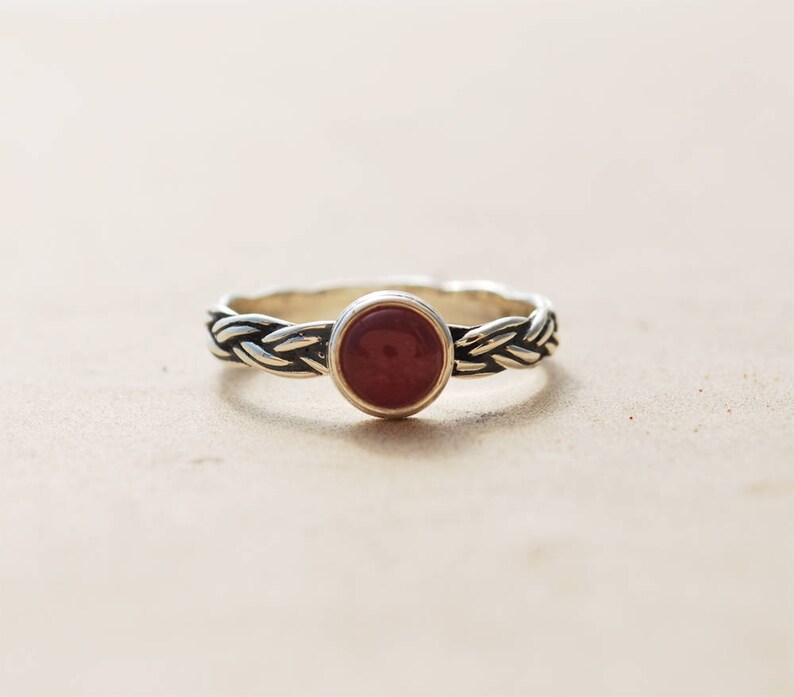 Promise Ring for Her Promise Ring for Girlfriend Pink Etsy