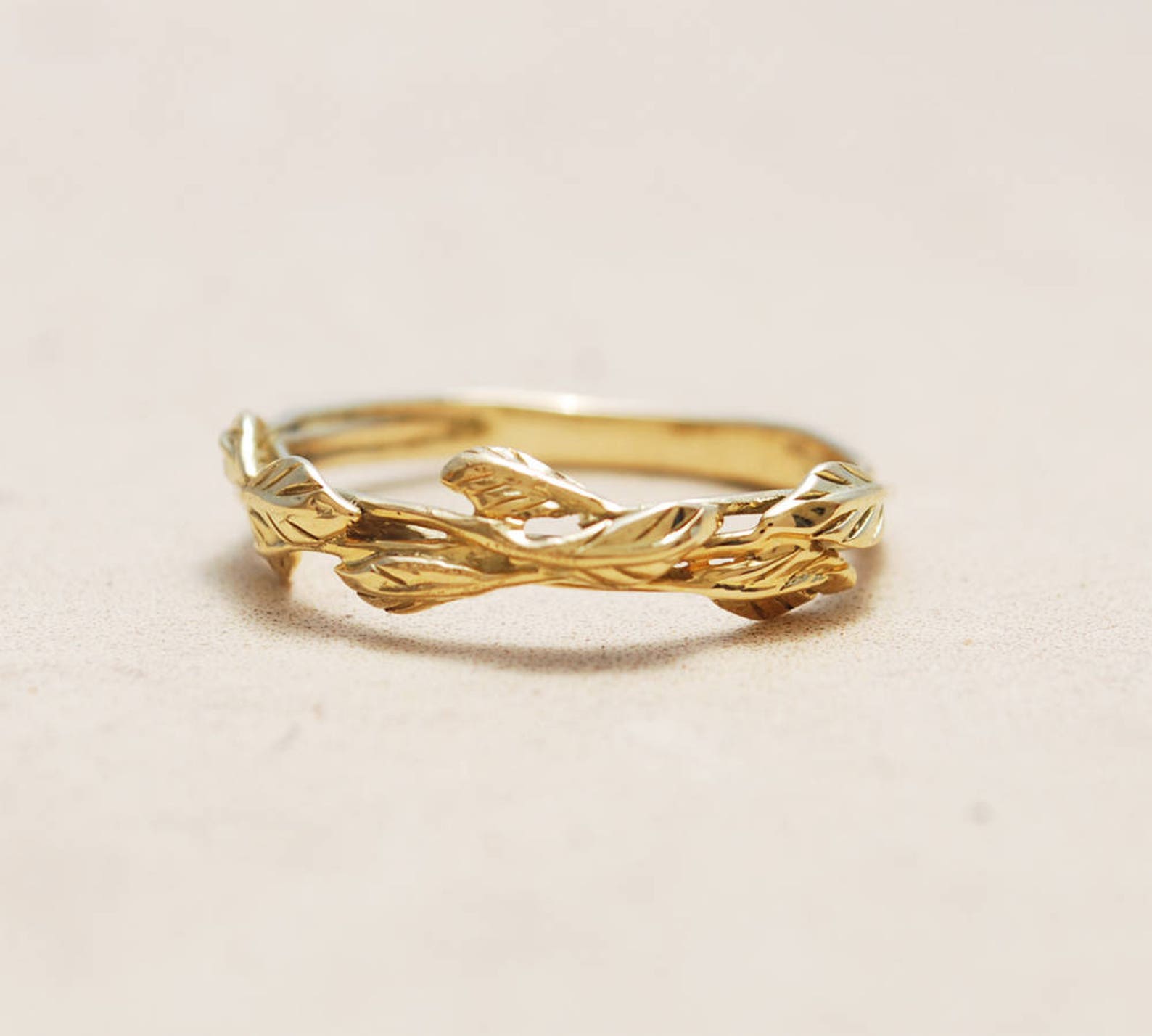 Unique Wedding Ring Leaf Wedding Band Leaf Ring Unique Etsy