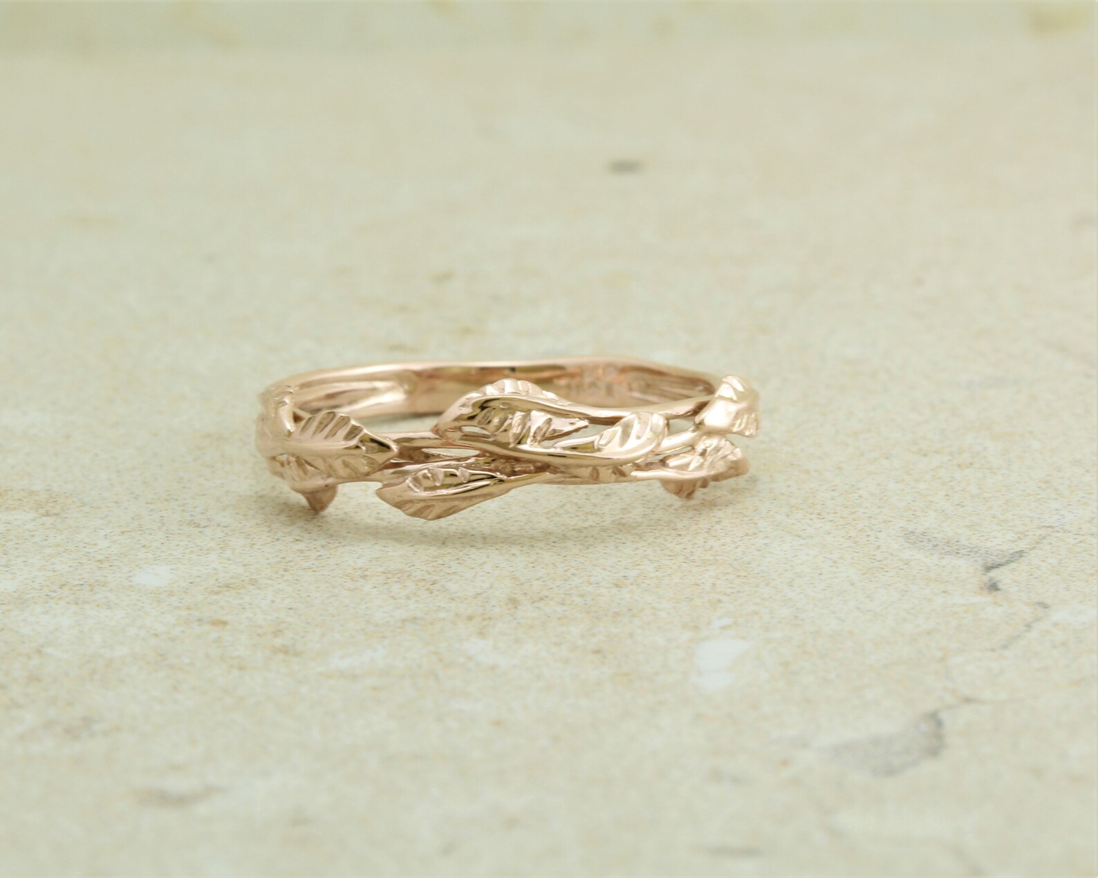Unique Wedding Ring Leaf Wedding Band Leaf Ring Unique Etsy