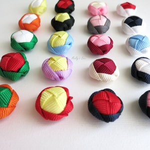 Wählen Sie 3 - Knoten Revers Pin - Herren Revers Blume - Knopfloch - Anzug Pin