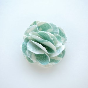 Mint Floral Boutonniere - Lapel Flower Pin - Tuxedo Corsage - Groomsmen Flower