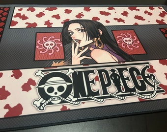 STITCHED EDGES PHYSICAL One Piece Boa Handcock Tcg Playmat