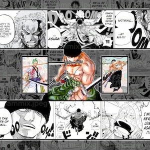 ART DATEI NUR Zoro One Piece tcg Playmat Files