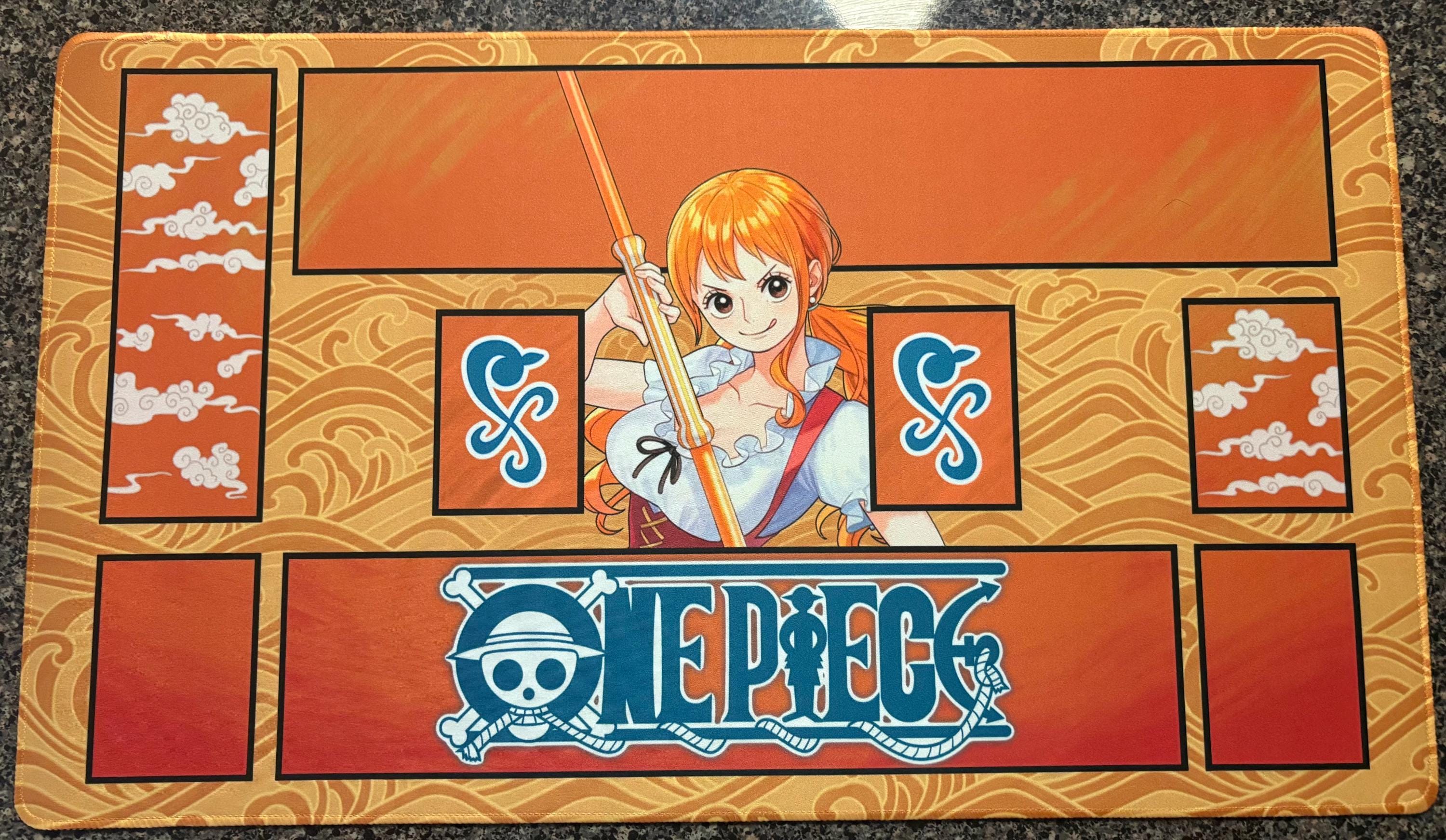 PHYSICAL One Piece Whole Cake Nami Tcg Playmat - Etsy