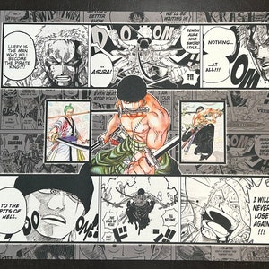 PHYSICAL One Piece Manga TCG Playmat