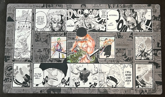 PHYSICAL One Piece Manga TCG Playmat