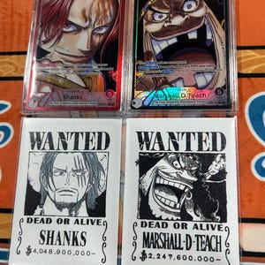 One Piece TCG Four Emperors Custom Handmade DON!! Sleeves (Set of 10)