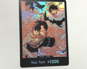 寄付!!カード10枚セット – エース ルフィ サボ – カスタムワンピース