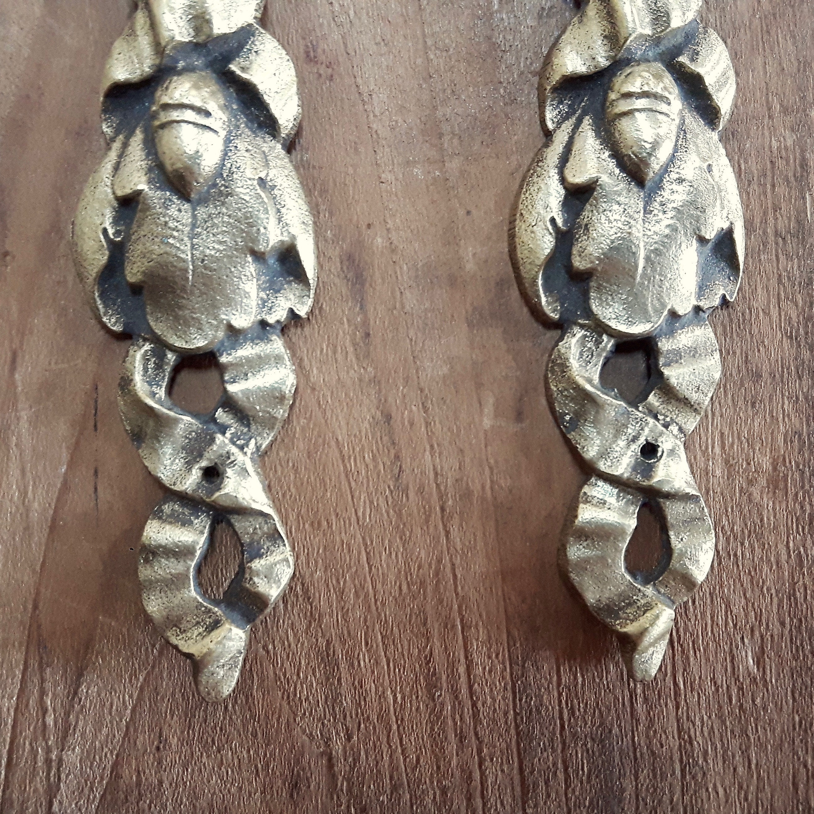 Antike französische Bronze Möbel/Türverzierungen späte 19th | Etsy