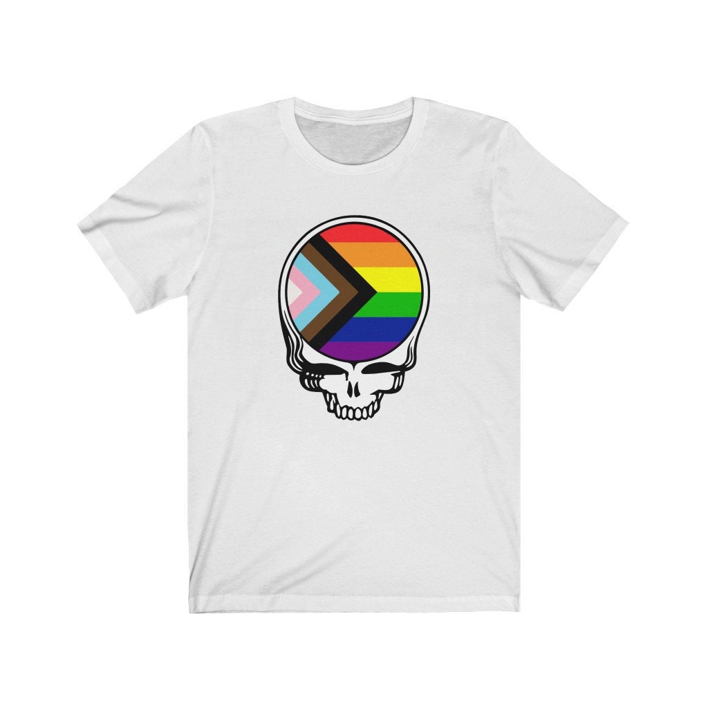 Grateful Dead Steal Your Face Inclusive Pride Flag Unisex | Etsy