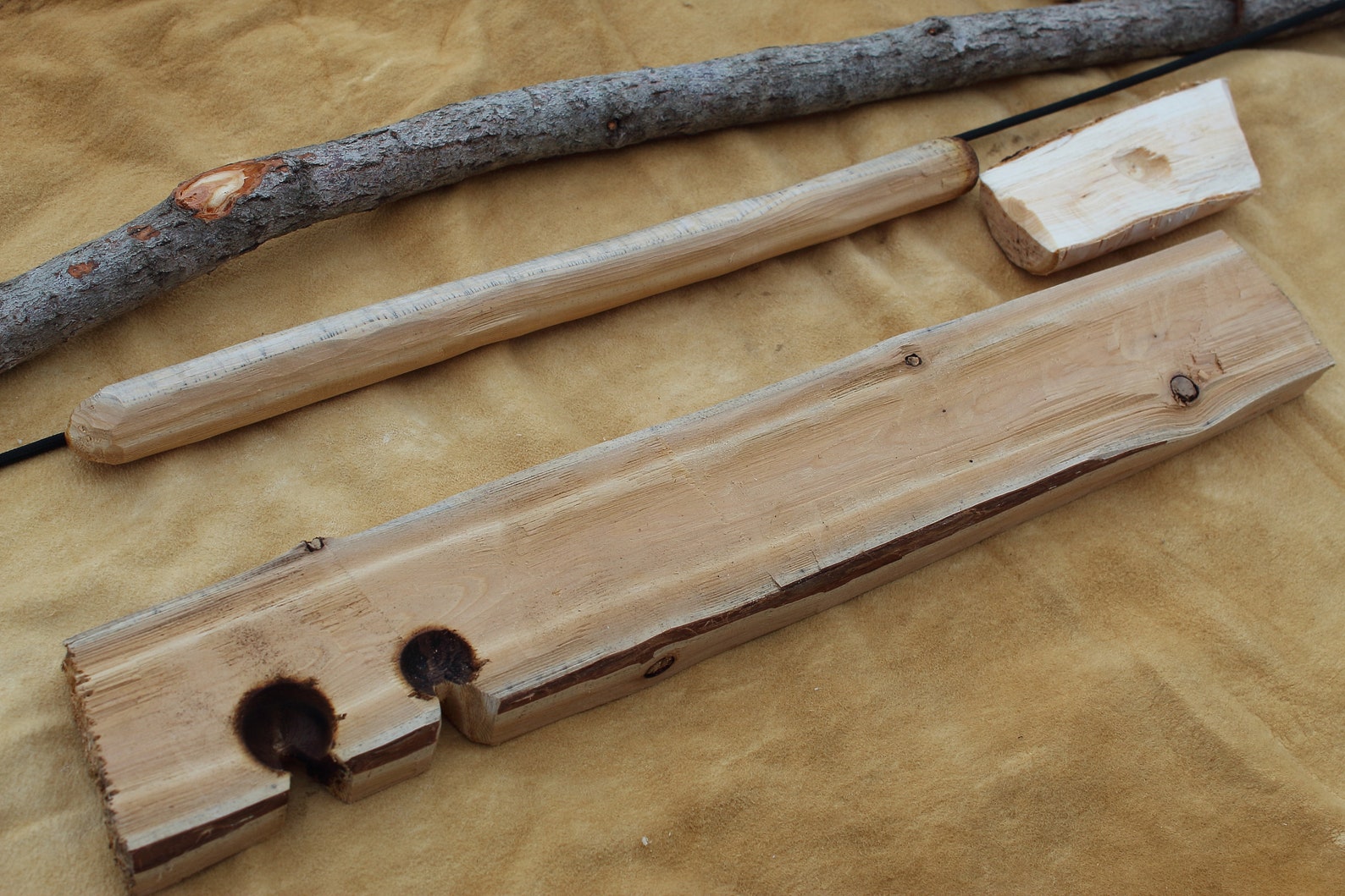 Fire by Friction Bow Drill Kit Etsy