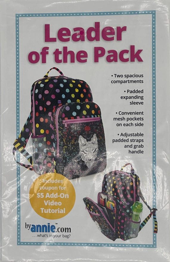 Leader of the Pack- by Annie.com- Paper Pattern- Lane to Grace