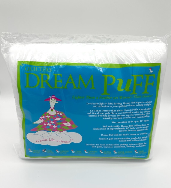 Quilters Dream Batting- Dream Puff-- White- Premium Quilt Batting- Lane to Grace