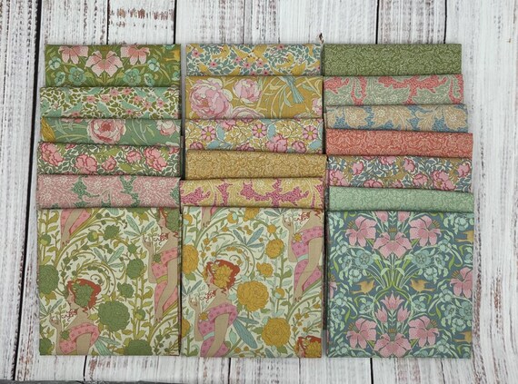 Tilda Songbird Fat Quarter Curated Bundle-19 pc- Quilting Cotton- Lane to Grace