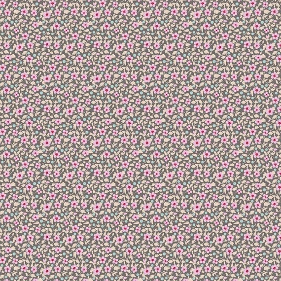 PRE-ORDER- Brie Basics- Tilda- 130187- Grey- Cotton Quilting Fabric- Lane to Grace- Ships MARCH 2026