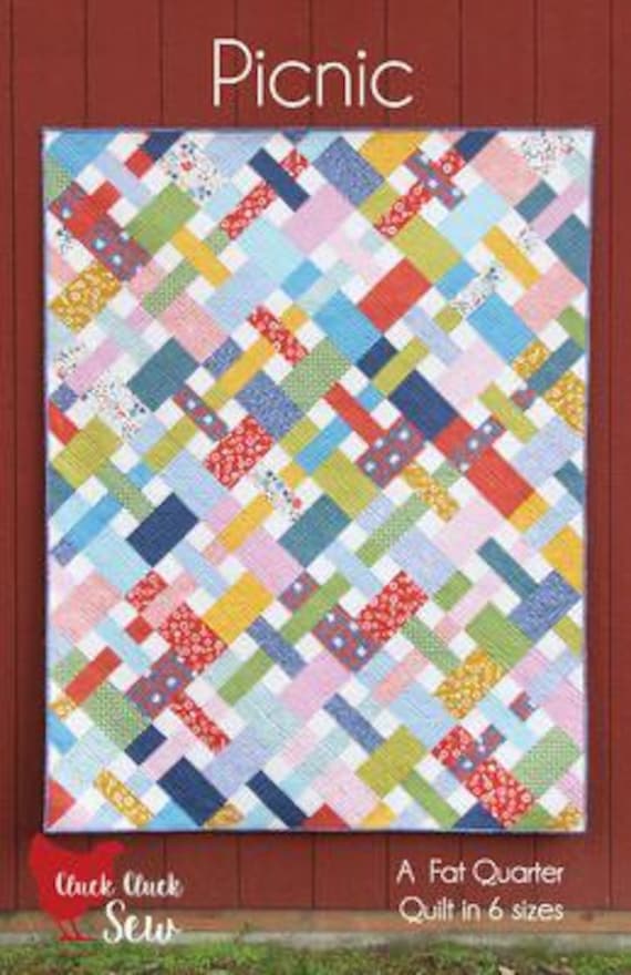 Picnic by Cluck Cluck Sew- Fat Quarter Friendly-Paper Pattern- CCS199- Lane to Grace