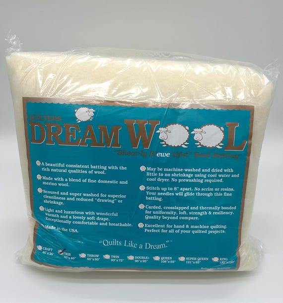 Quilters Dream Batting- Dream Wool- Premium Quilt Batting- Lane to Grace