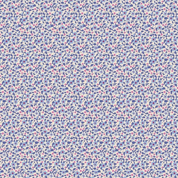 PRE-ORDER- Brie Basics- Tilda- 130189- Iris- Cotton Quilting Fabric- Lane to Grace- Ships MARCH 2026