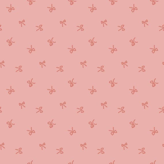 Sweet Cotton Tales- Twirls & Ties by Cayla Naylor- C17314-ROSE- Riley Blake- Cotton Quilting Fabric- Lane to Grace