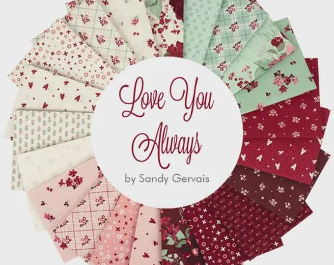 Love You Always Fat Quarter Bundle 21 Pieces FQ-16870-21 - Riley Blake ...