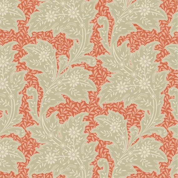 PREORDER – Tilda Songbird Blenders Fabric- Stella- Coral- 110151 Arriving February