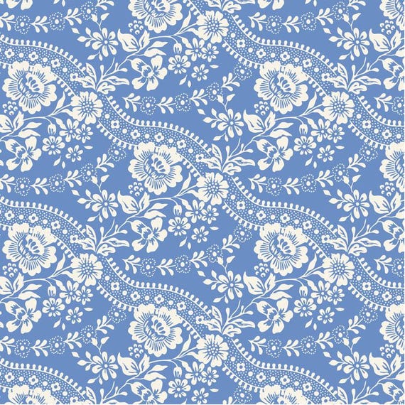 PRE-ORDER- Something Blue Blenders- Tilda- 110165- Celeste- Blue - Cotton Quilting Fabric- Lane to Grace- Ships June 2026