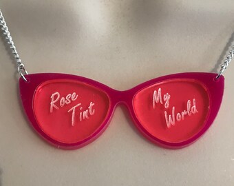 Rose Tinted Glasses Etsy