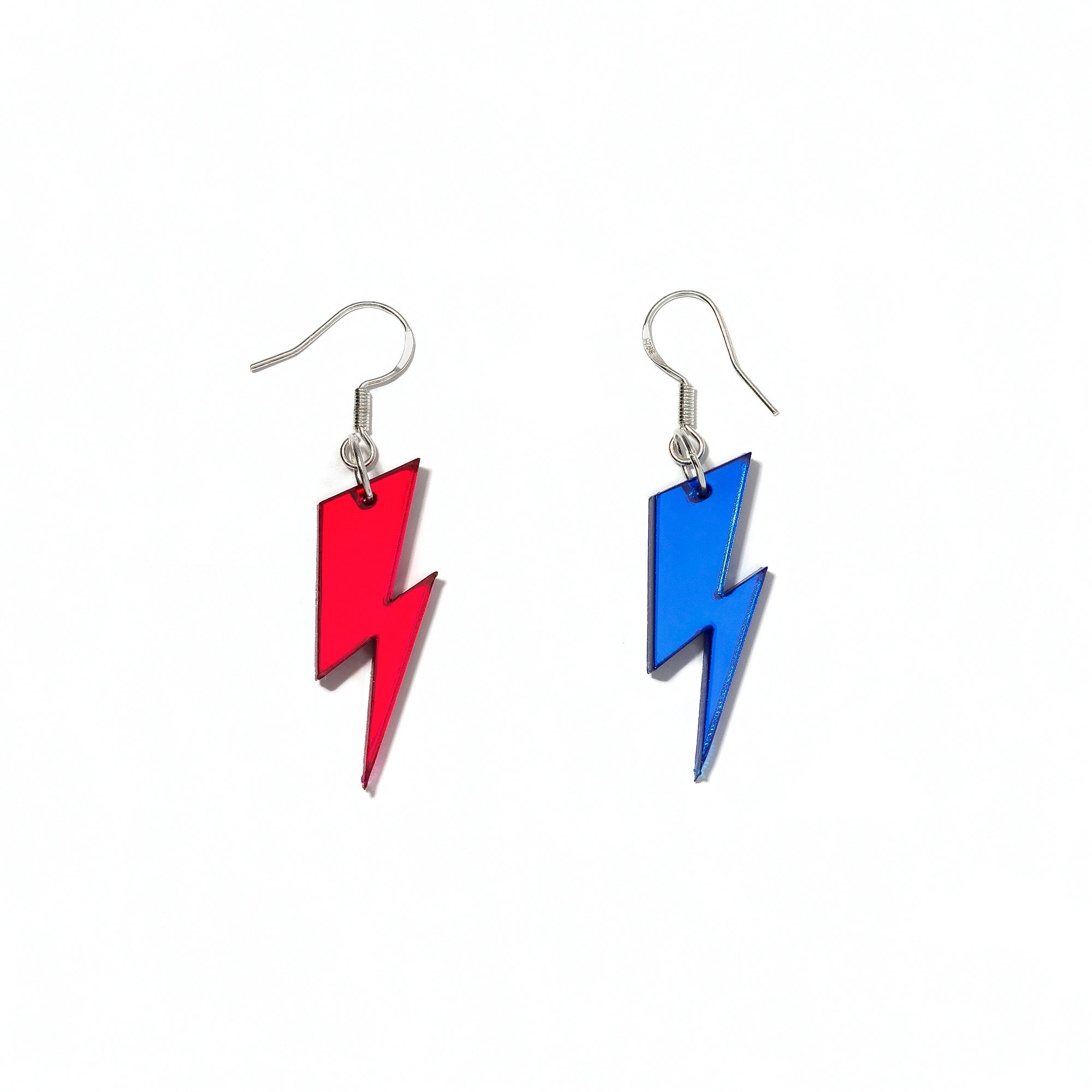 Bowie Official David Bowie Lightning Bolt Earrings DAVID BOWIE Official  FLASH BOLT STUD EARRINGS, Ziggy Stardust, image size:2000x2000