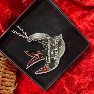 OFMD - Season 2 Izzy hands Indestructible Little Fucker necklace