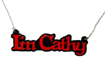Kate Bush 'Wuthering Heights' I'm Cathy inspired acrylic necklace