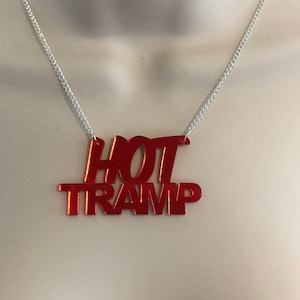 Bowie inspired... HOT TRAMP... necklace