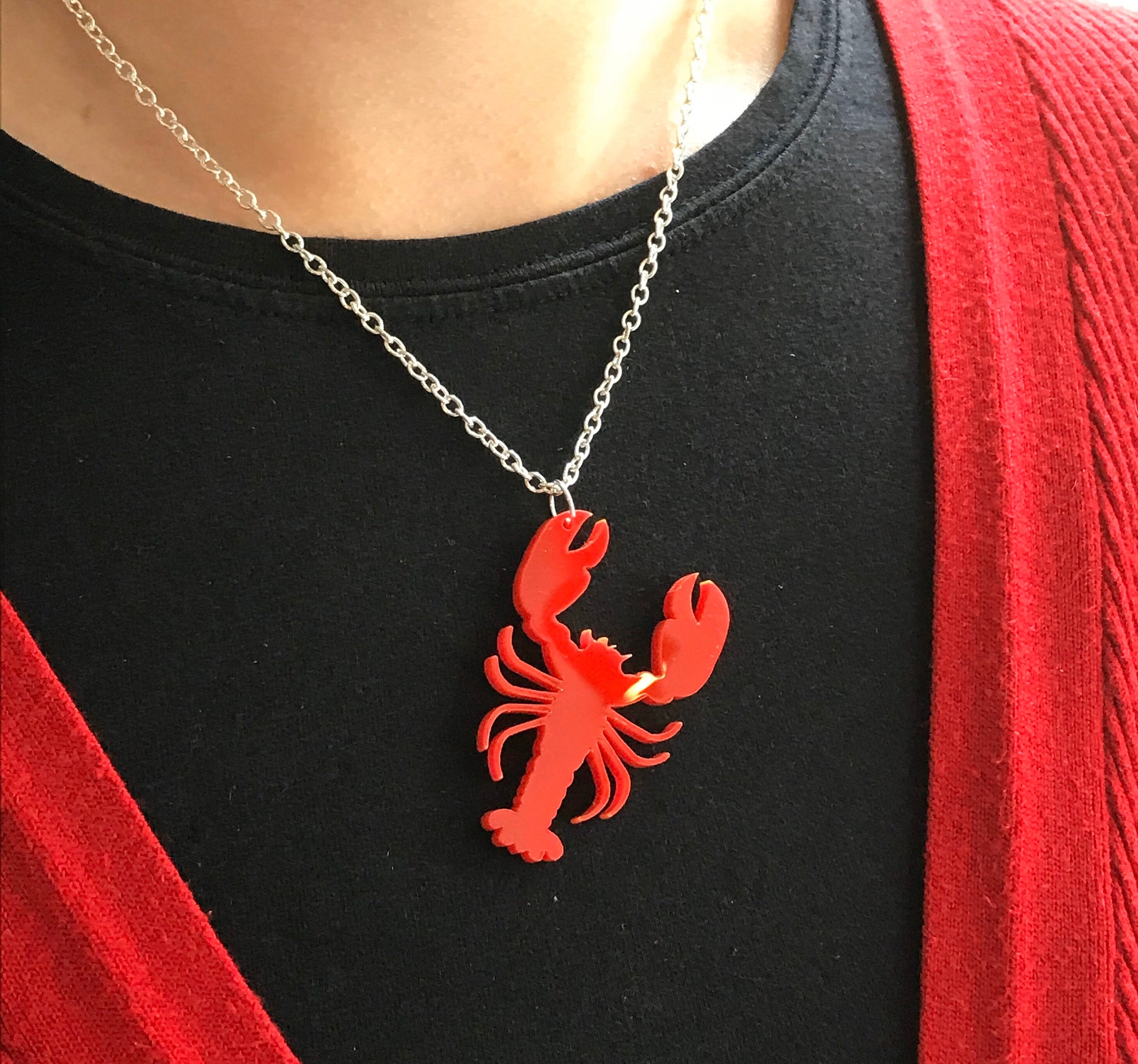 Red lobster best sale necklace