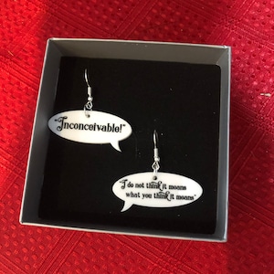 INCONCEIVABLE! Earrings