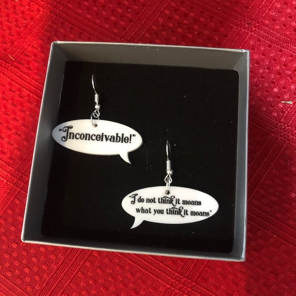 INCONCEIVABLE! Earrings