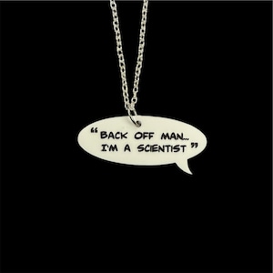 Ghostbusters Quote necklace