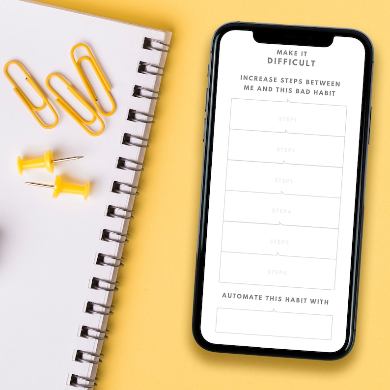 Atomic Habits Digital Planner Goodnotes Planner Create Good Etsy