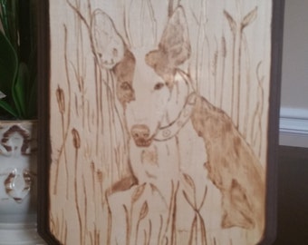 Custom Woodburning of your Companion Animals