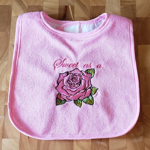Embroidered Baby Bibs